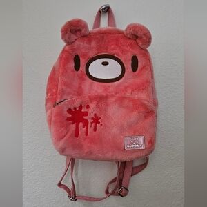 Gloomy Bear Fuzzy Mini Backpack